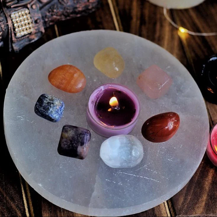 Seven Chakra Tumble Stone Set of 7
