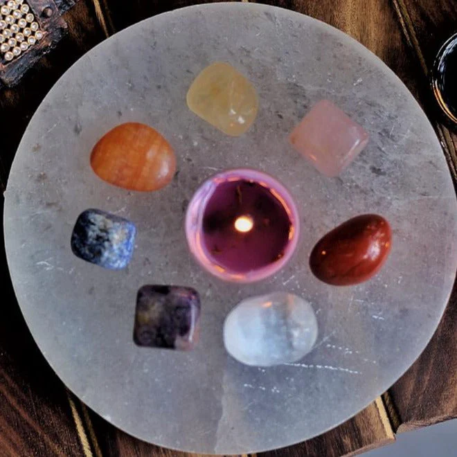Seven Chakra Tumble Stone Set of 7 - Image 2