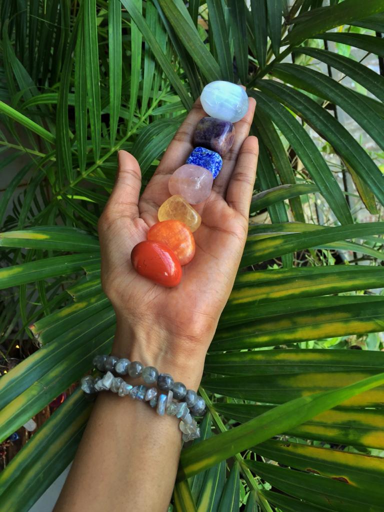 Seven Chakra Tumble Stone Set of 7 - Image 7