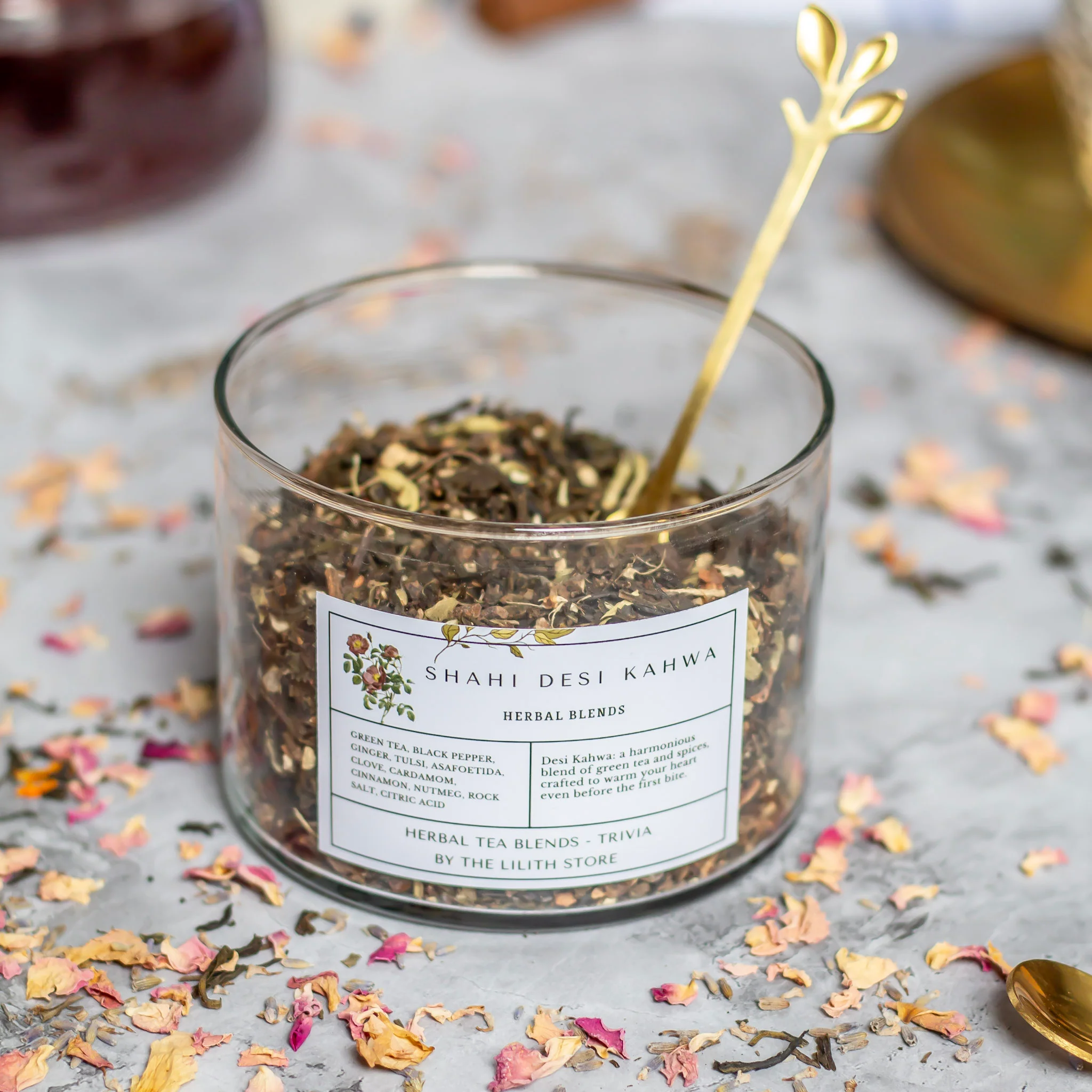 Shahi Desi Kahwa Flavoured Tea Blend - 100 Gm | Protection & Grounding - Image 2
