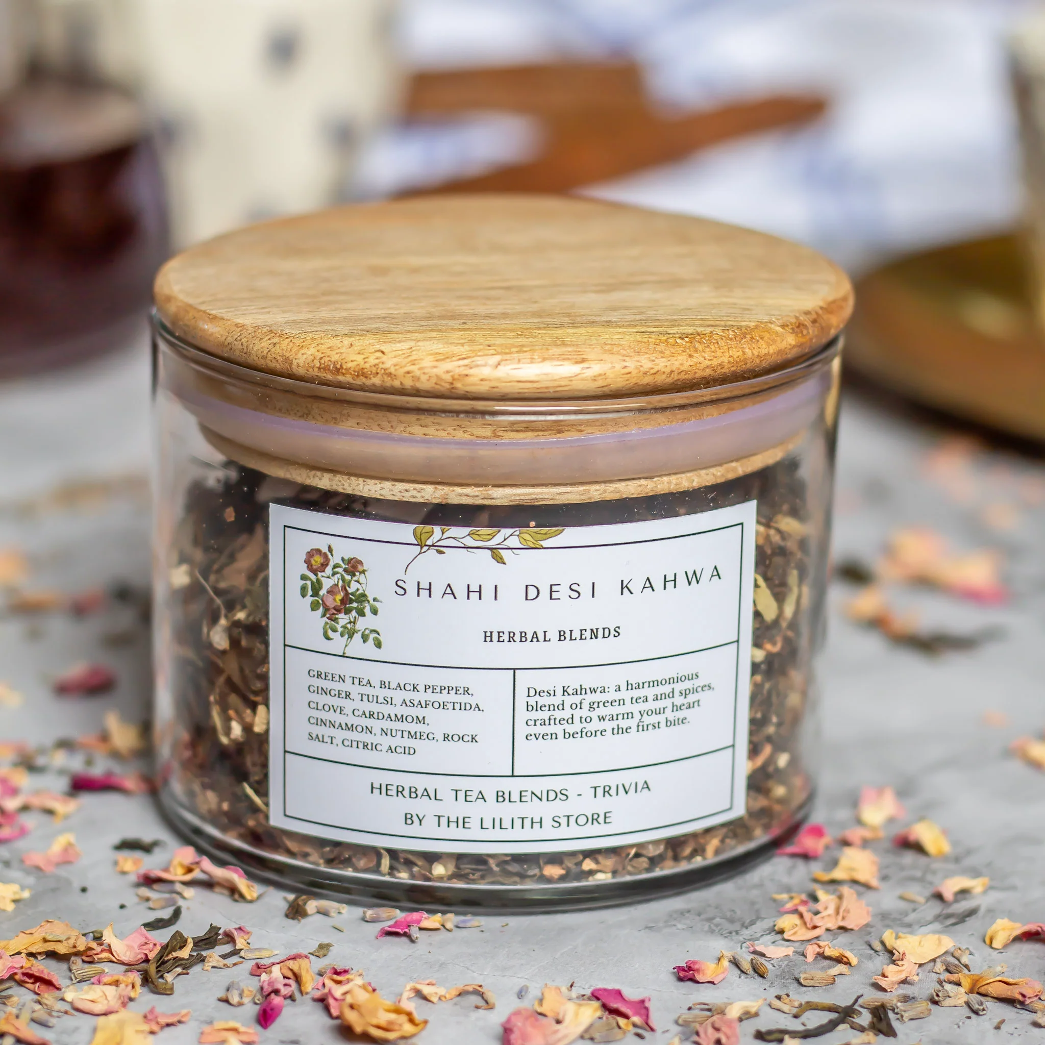 Shahi Desi Kahwa Flavoured Tea Blend - 100 Gm | Protection & Grounding - Image 3