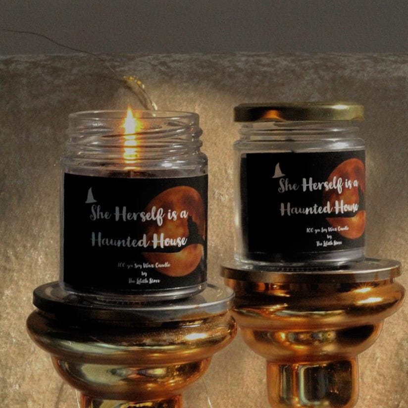 She Herself is a Haunted House Scented Candle
