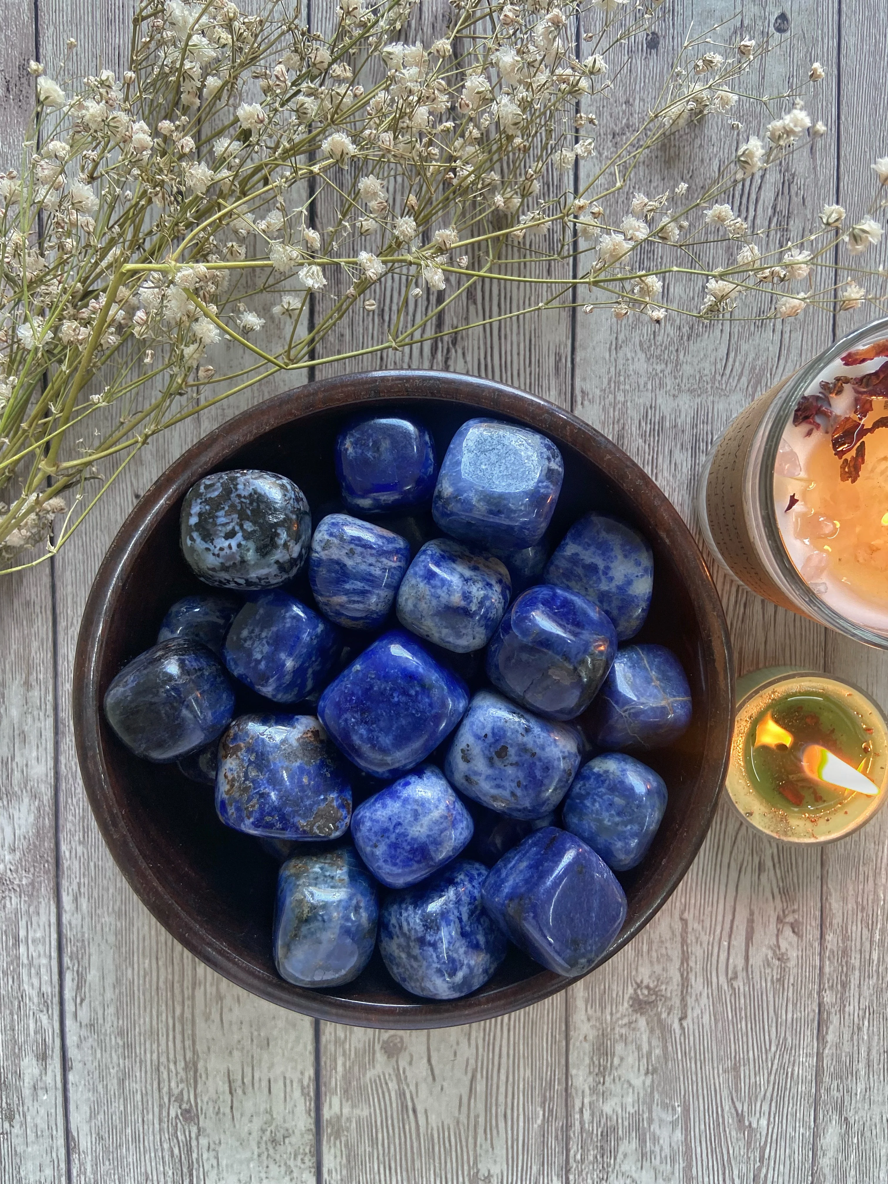 Sodalite Tumble | Communication & Expression - Image 2