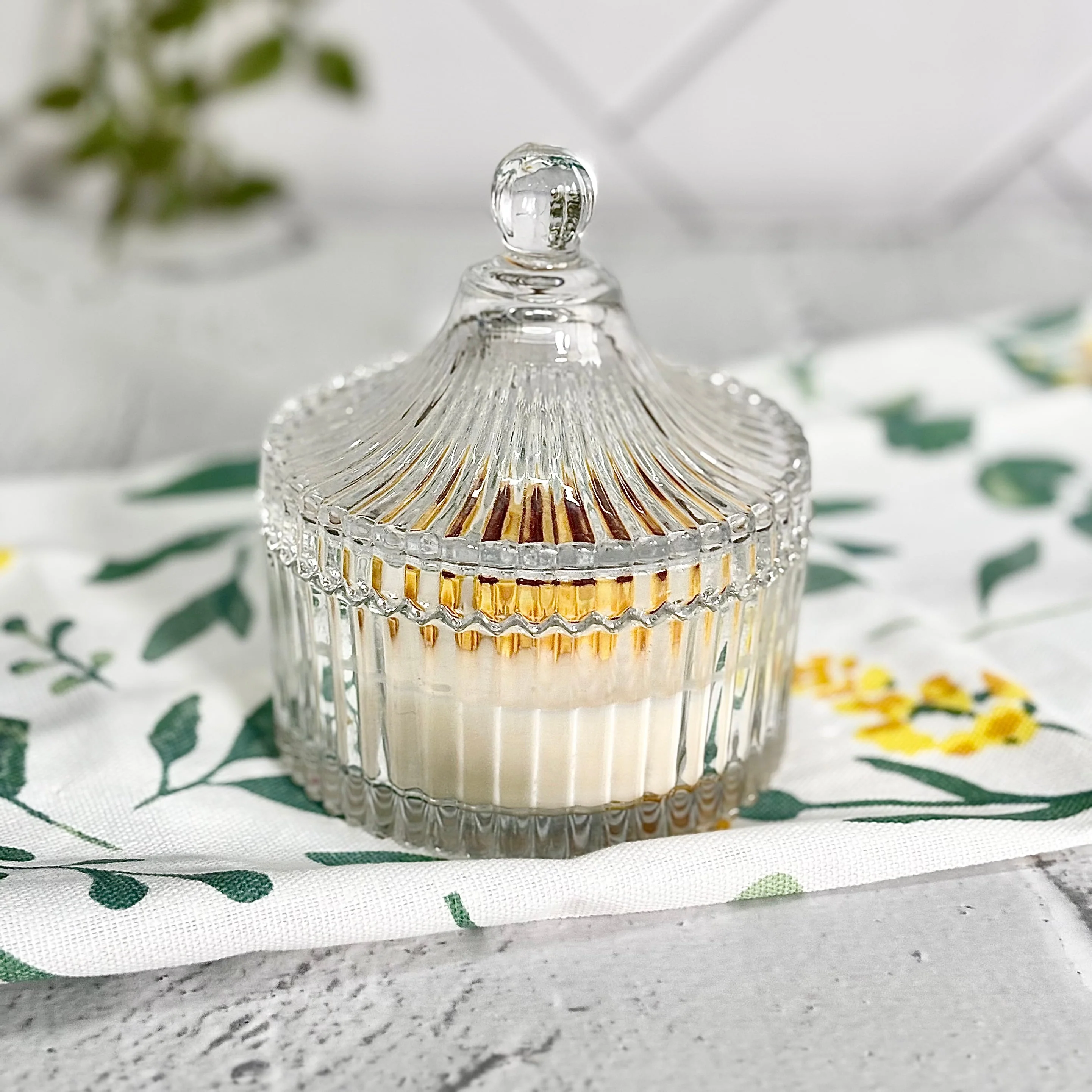 Sunflower Soy Scented Candle | Decorative Jar - Image 2