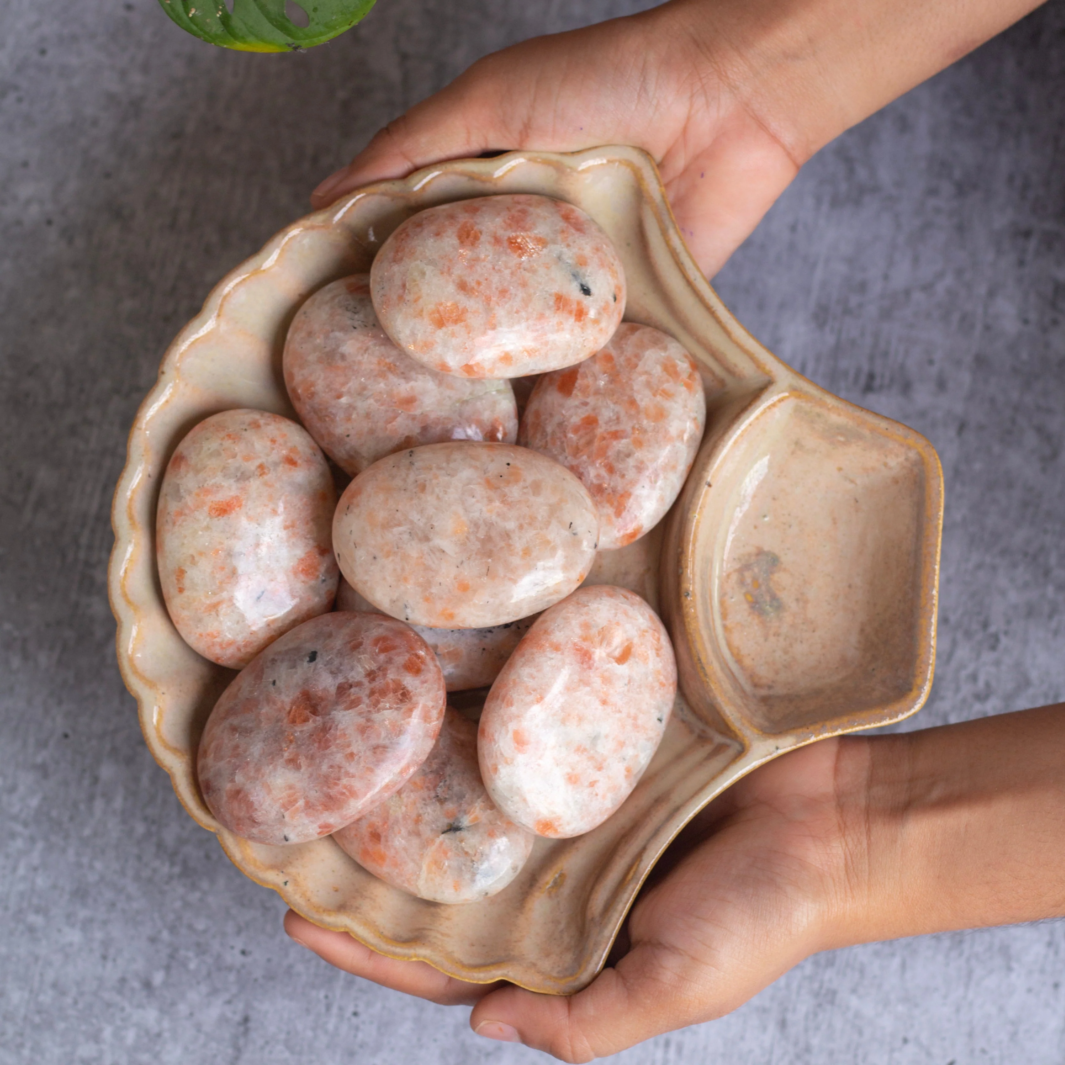 Sunstone Palm Size Stone | Stone of Stability & Personal Strength - Image 3