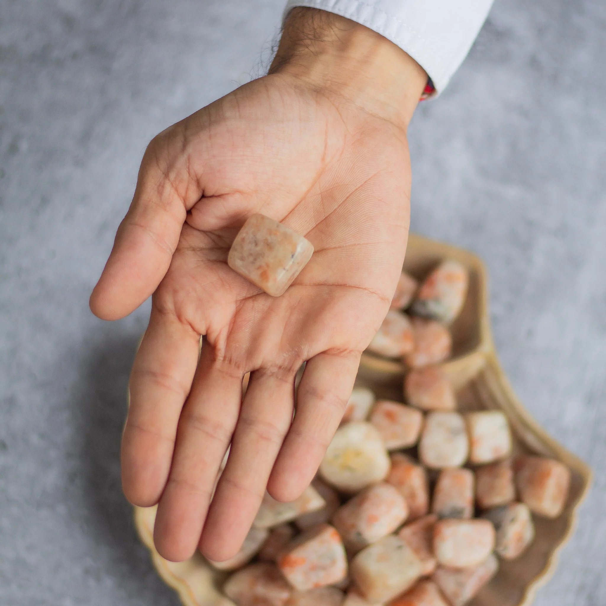Sunstone Tumble Stone | Stone of Stability & Personal Strength - Image 3