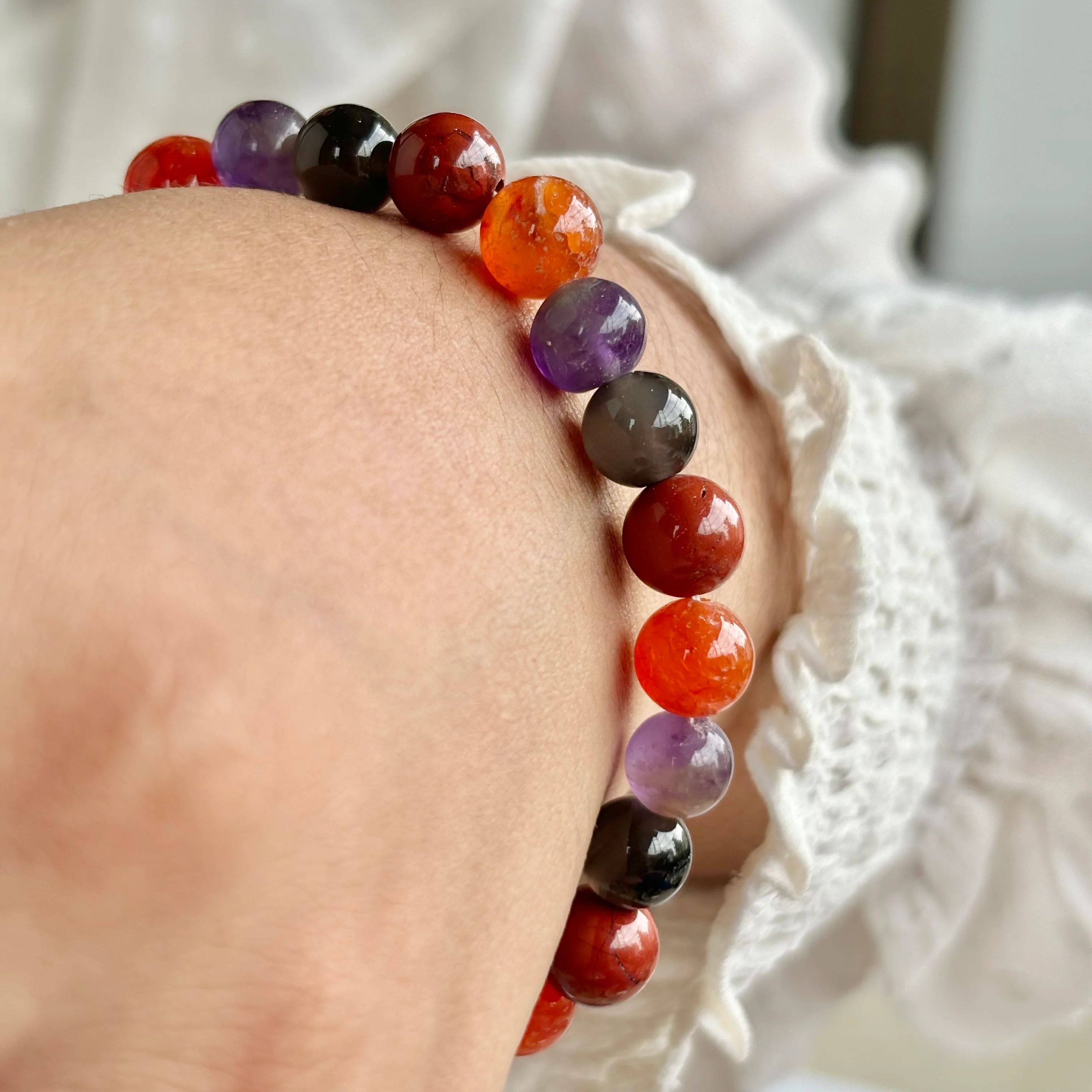 Taurus Zodiac Bead Bracelet - Image 3
