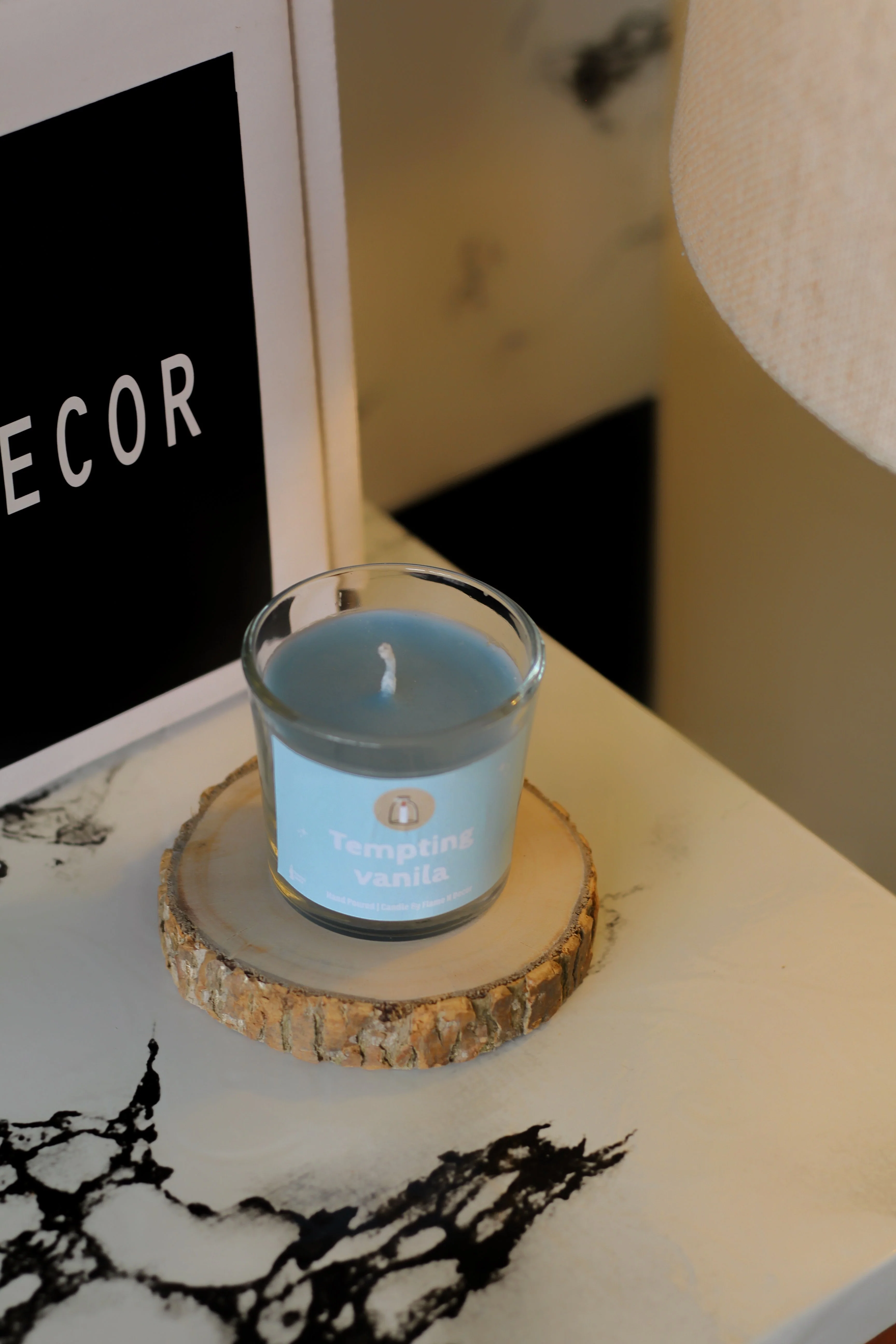 Tempting Vanilla Shot Glass Candle | Soy Candle set of 3