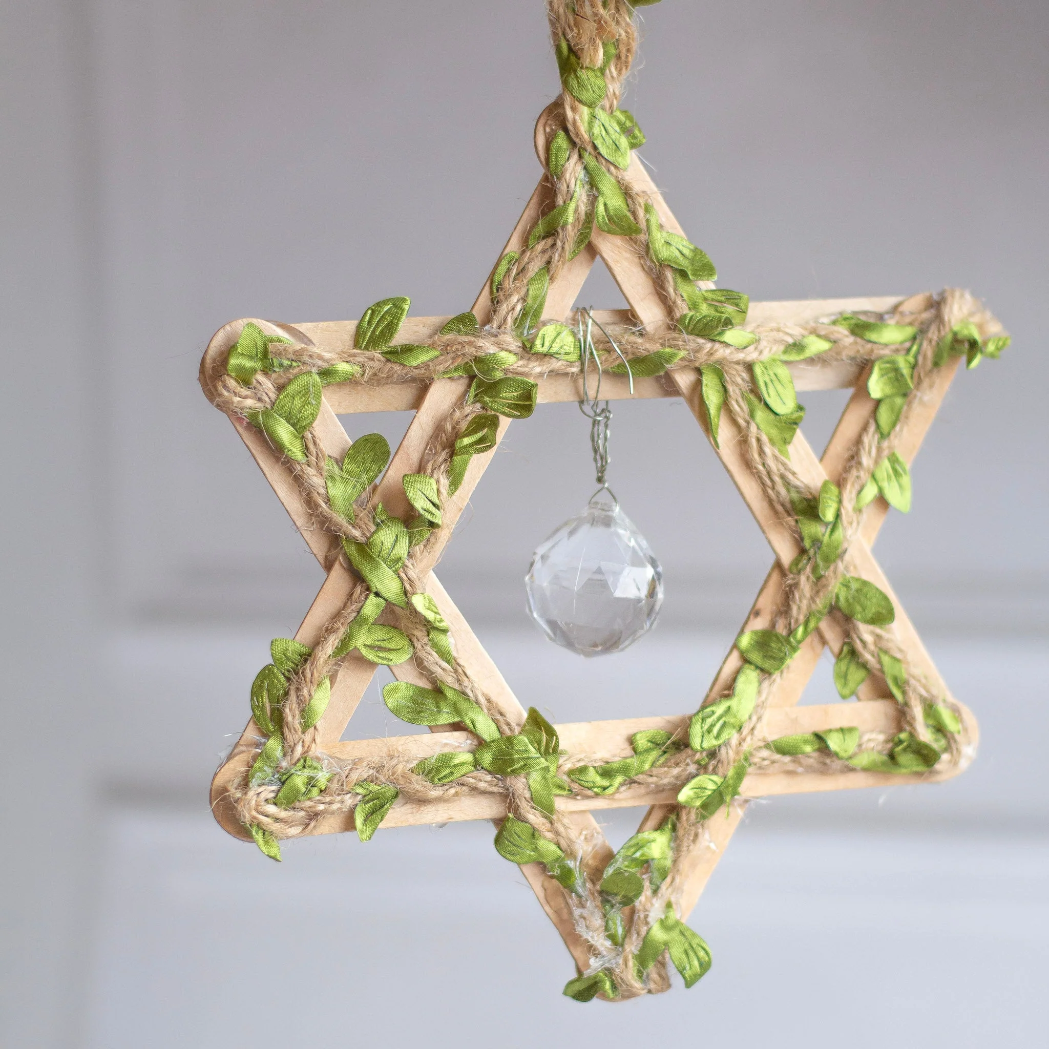 The Kagome crest | Shatkona | Star of David wall hanging | Altar Decor - Image 2