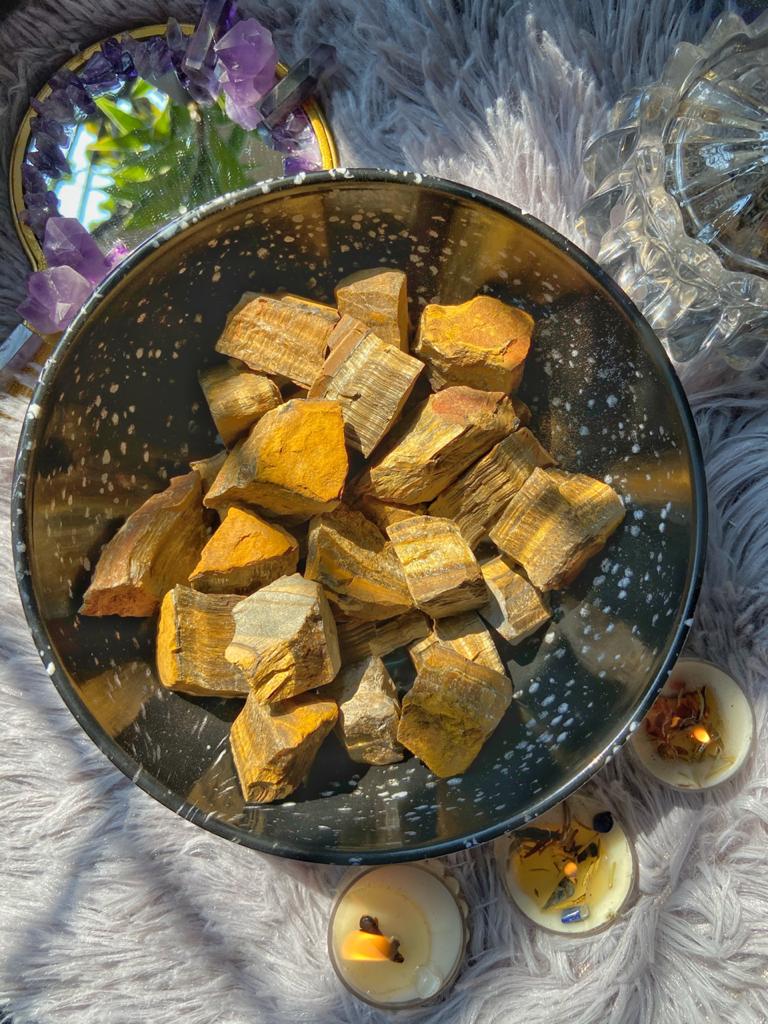 Tiger's eye Raw Stone | Stone for Protection against evil - Image 4