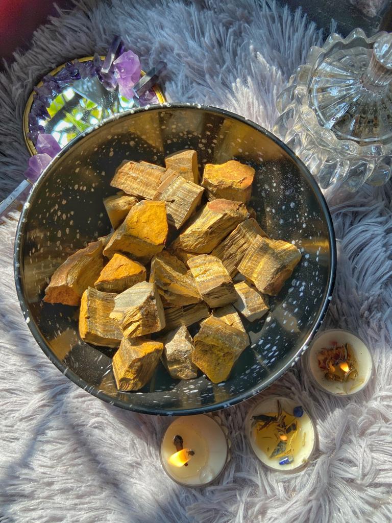 Tiger's eye Raw Stone | Stone for Protection against evil - Image 6