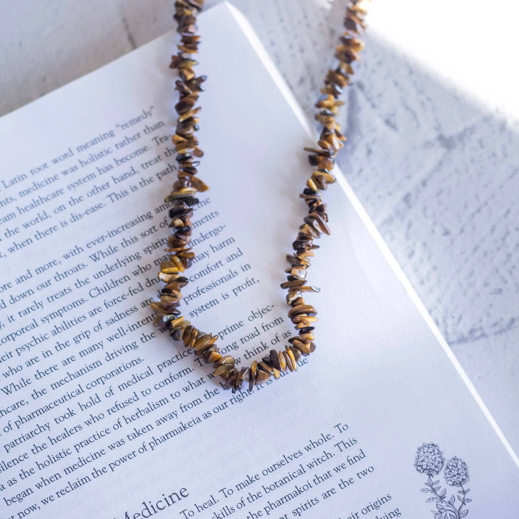 Tiger's eye Chips Necklace | Protection - Image 3