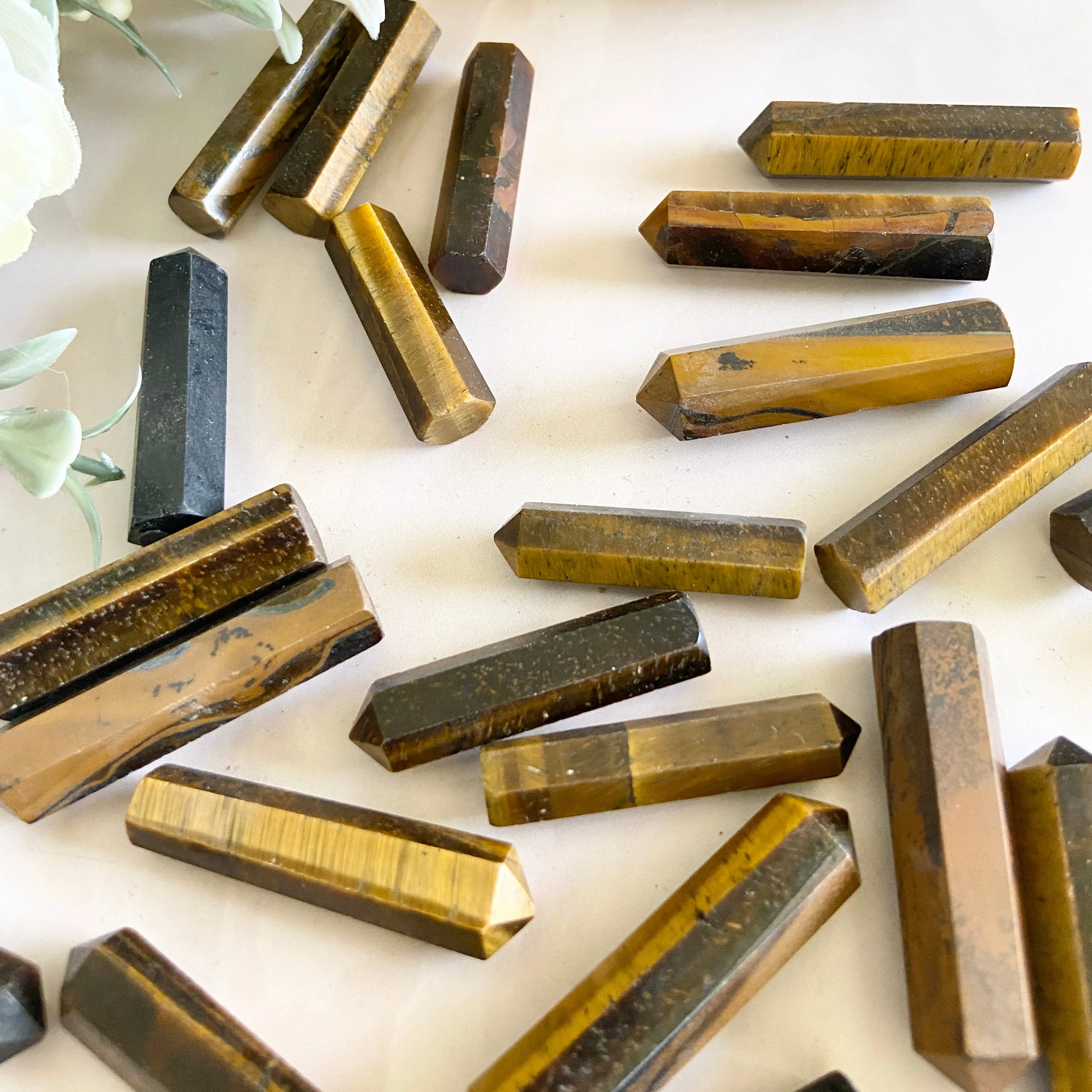 Tiger's eye mini Pencil Point  | Wealth & Fortune - Image 4