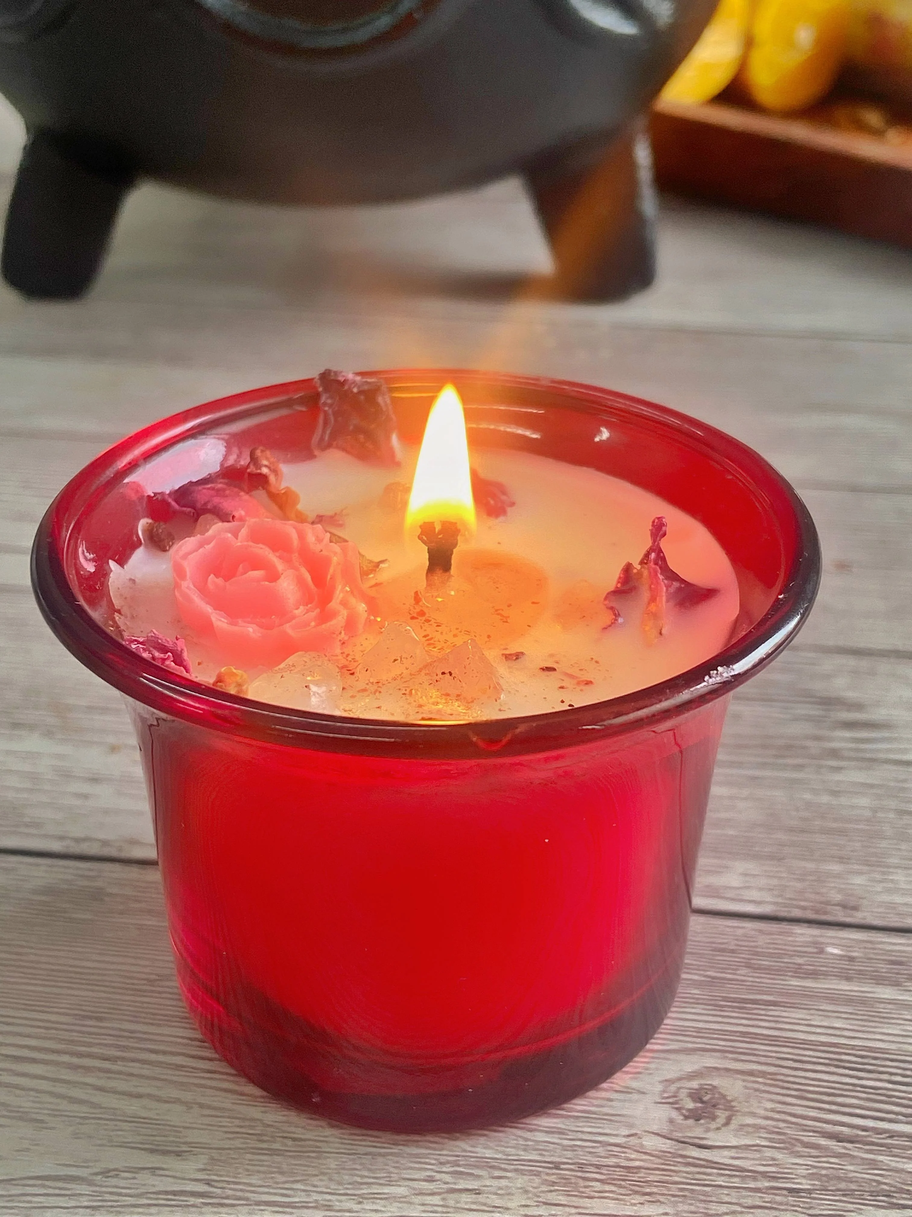 Tinted Mini Votives - Set of 4 - Image 5