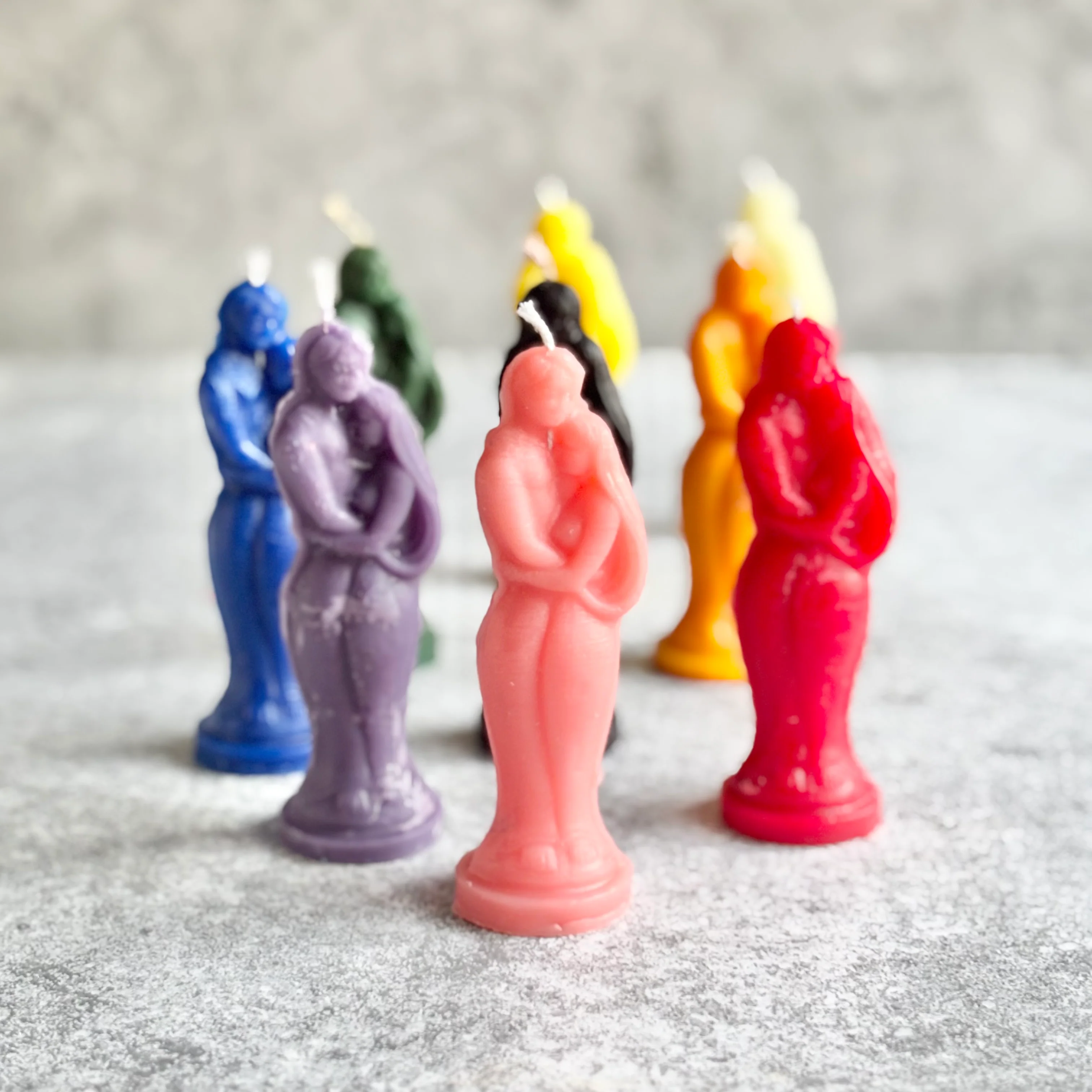 Couple Beeswax Candle | Colour Option Available - Image 2