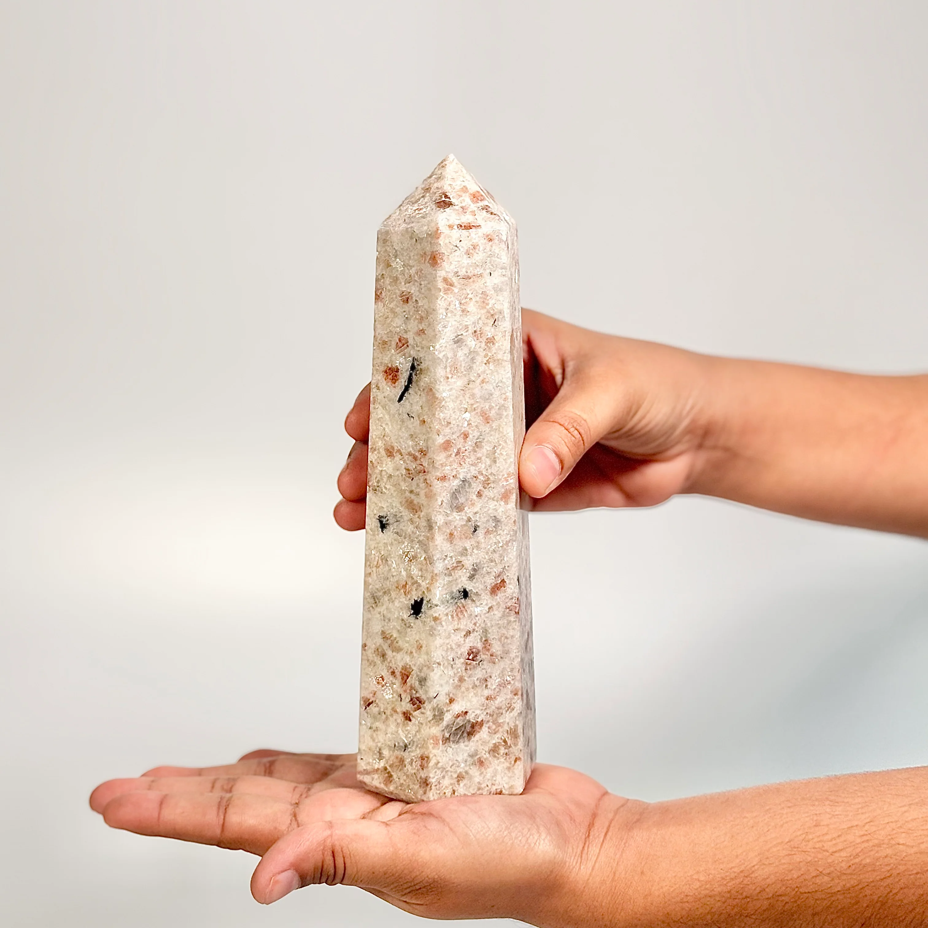 Sunstone Six-Facet Tower – 791 Gm - Ignit Joy • Embrace Confidence • Manifest Positivity - Image 5
