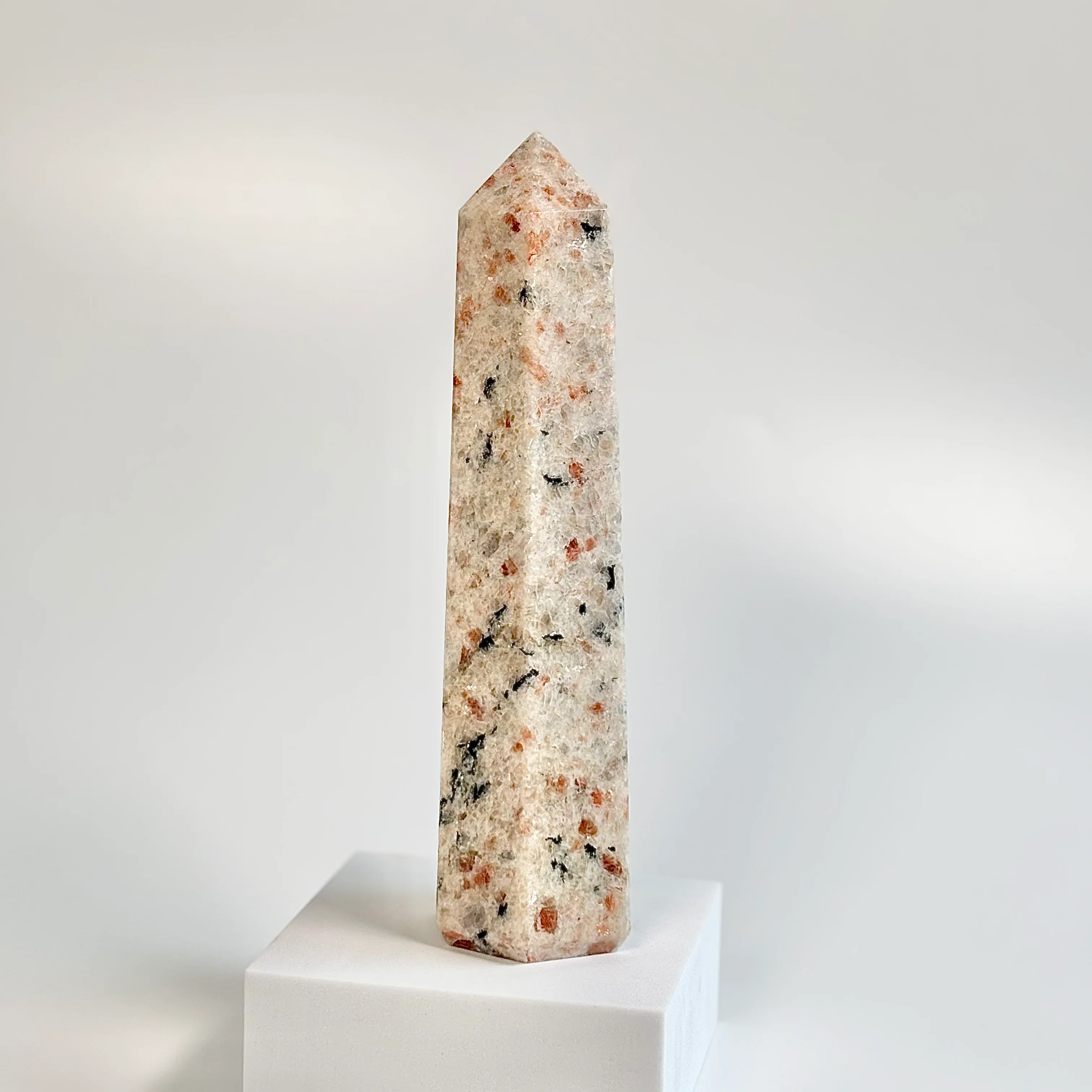 Sunstone Six-Facet Tower – 794 Gm - Ignit Joy • Embrace Confidence • Manifest Positivity - Image 2