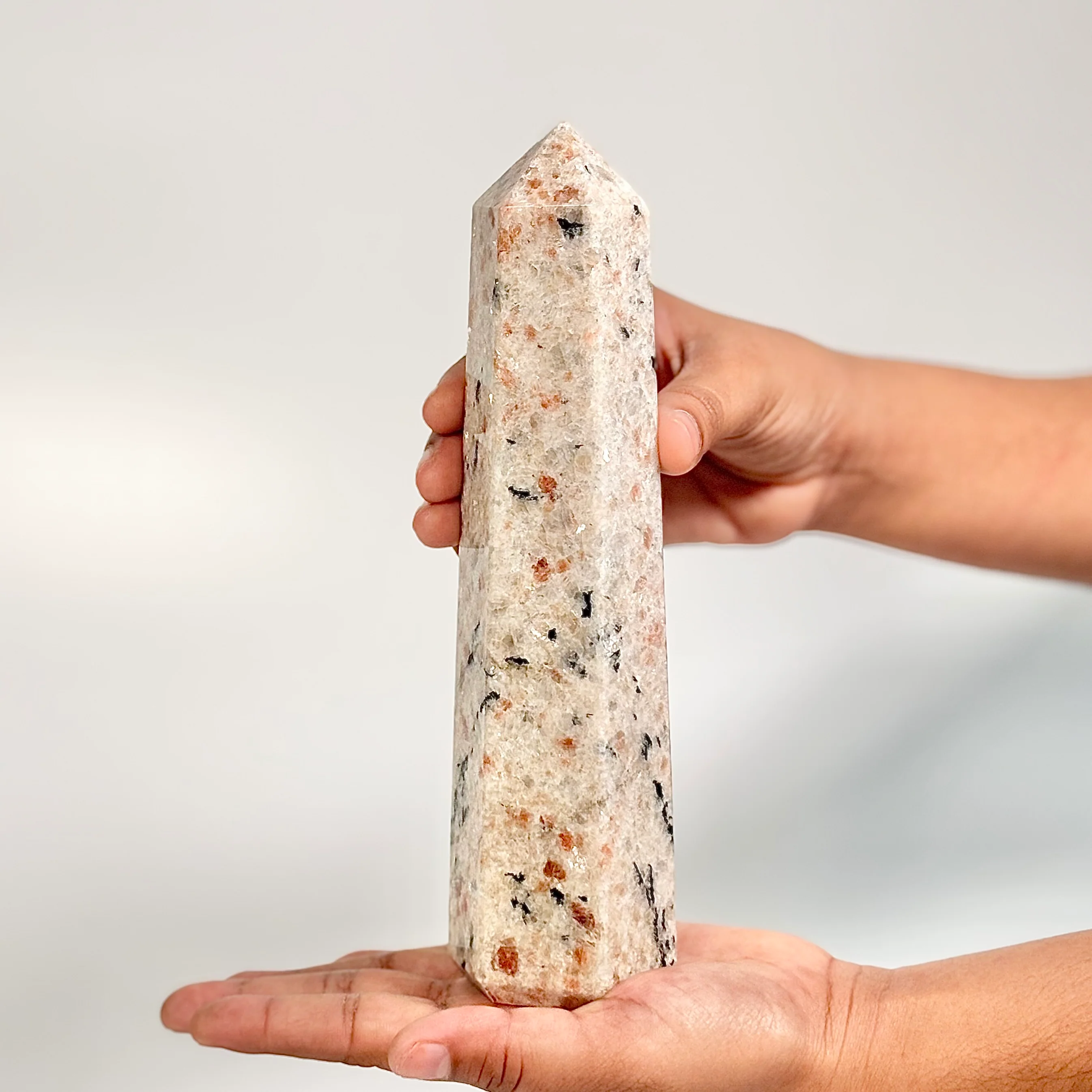 Sunstone Six-Facet Tower – 794 Gm - Ignit Joy • Embrace Confidence • Manifest Positivity - Image 4