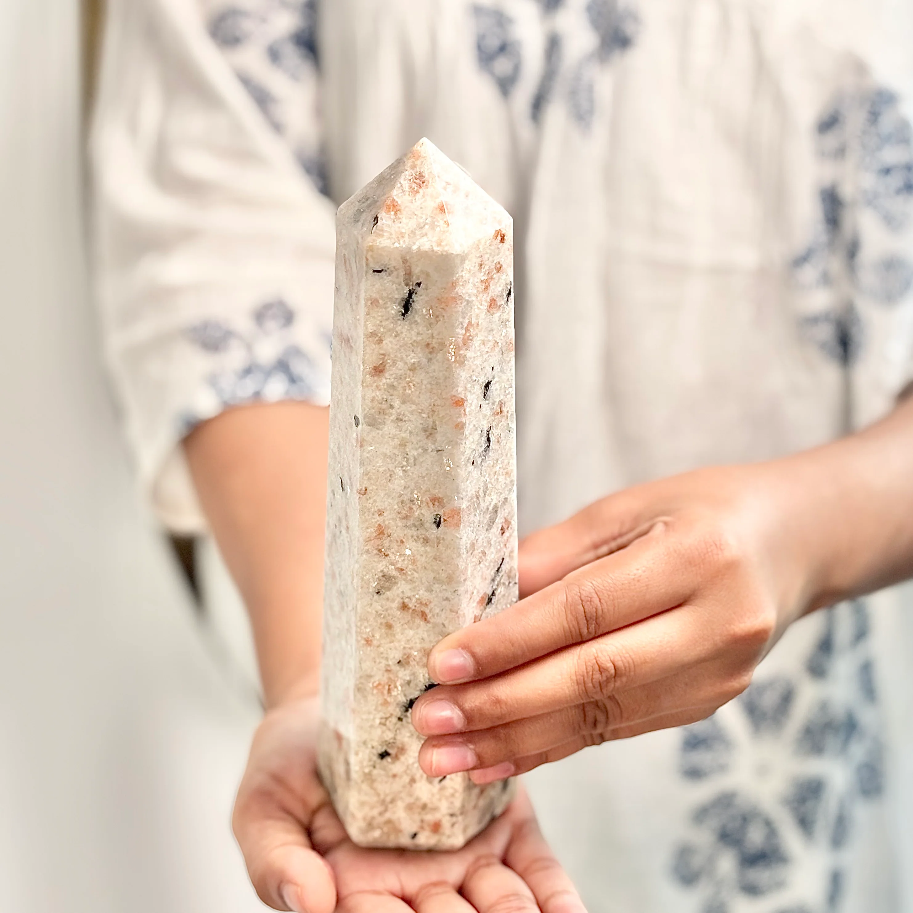 Sunstone Six-Facet Tower – 794 Gm - Ignit Joy • Embrace Confidence • Manifest Positivity - Image 6