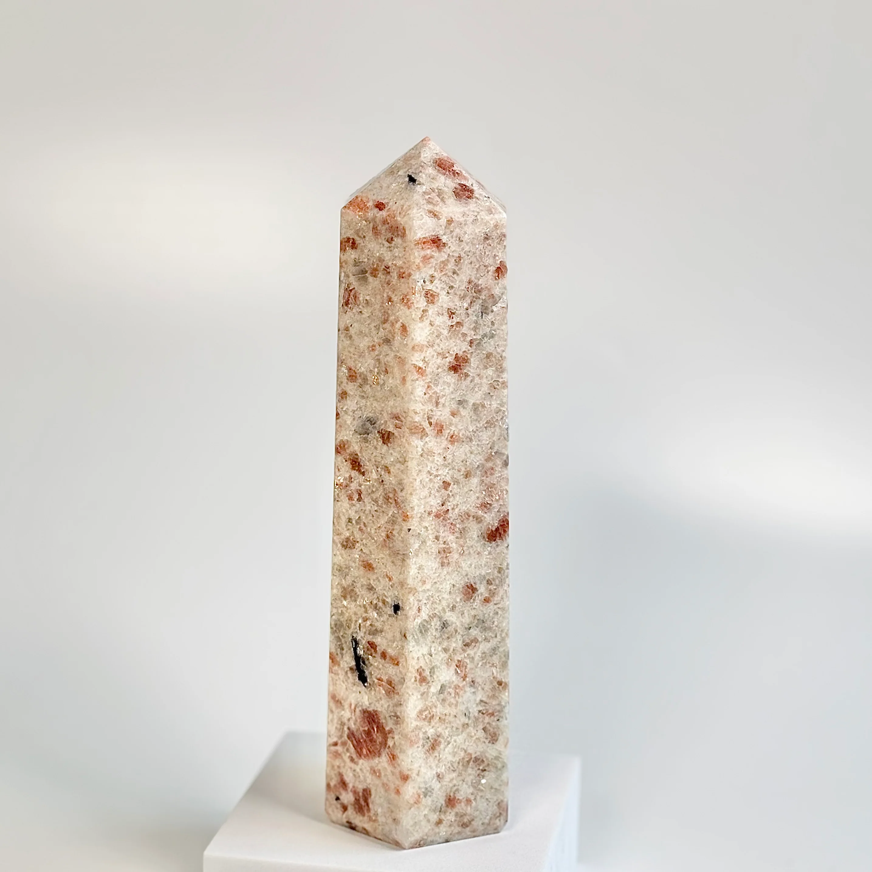 Sunstone Six-Facet Tower – 1292 Gm - Ignit Joy • Embrace Confidence • Manifest Positivity - Image 2