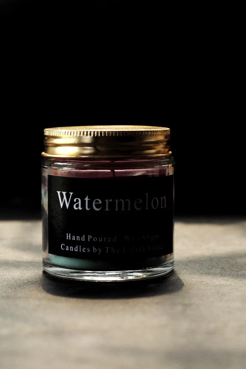 Watermelon Scented Soy Wax Candle - Image 2