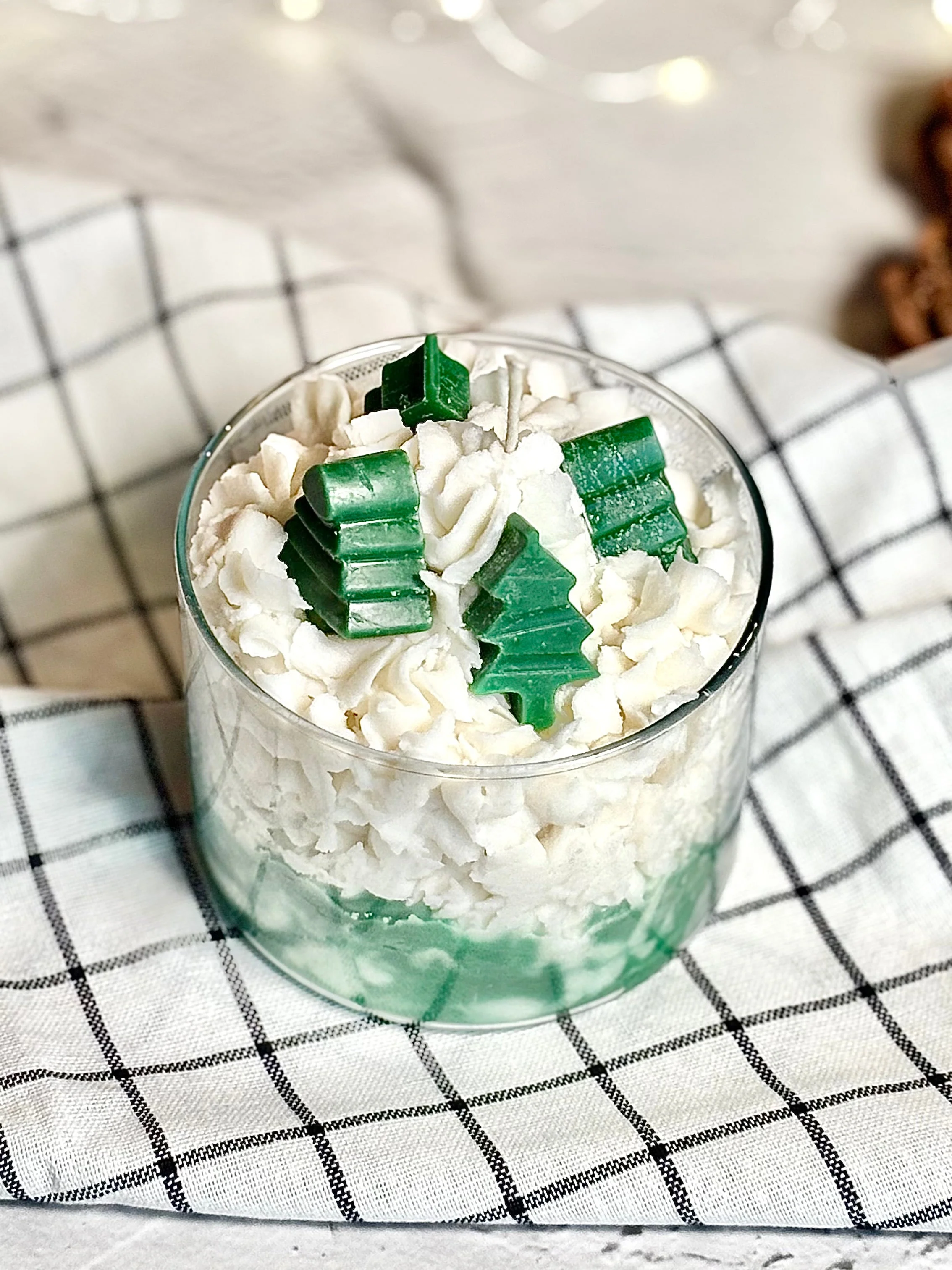 Winter Christmas Forest Dessert Soy Scented Candle | Christmas - Image 3